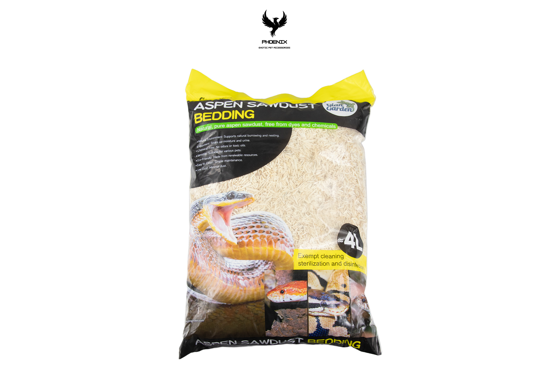 Aspen Snake Bedding 0.5KG\2.2L