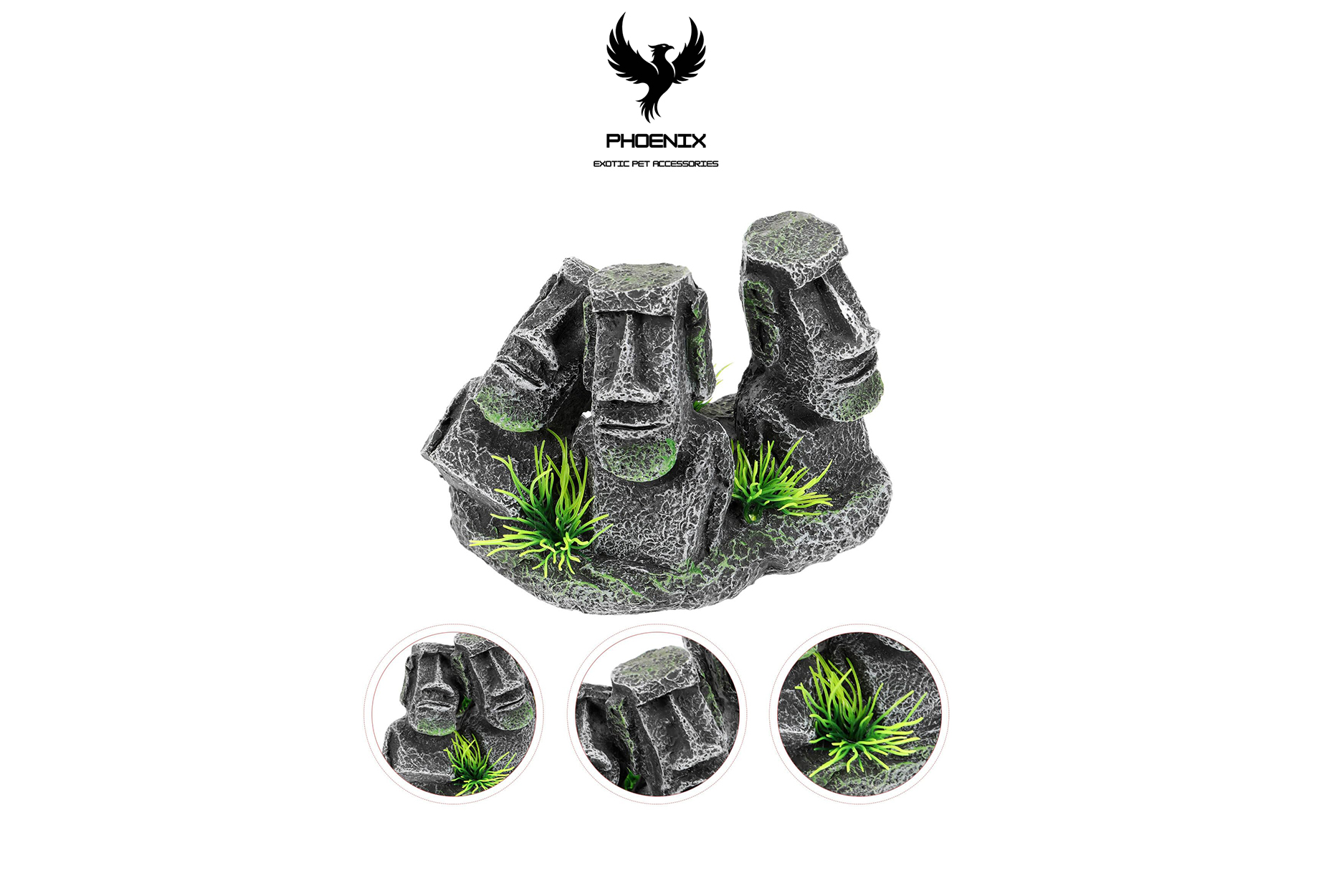 Resin Moai Stone